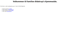 Desktop Screenshot of bidstrup.cc